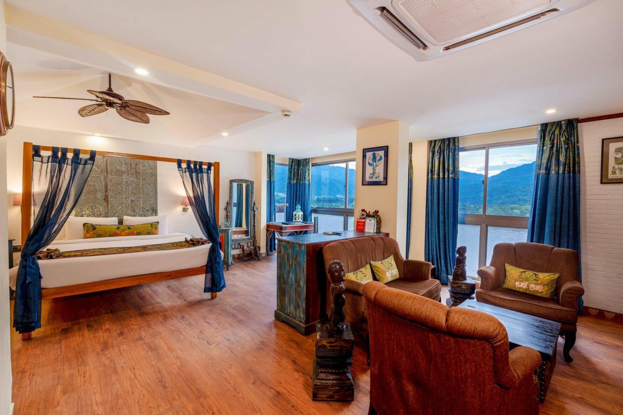 Ganga Kinare- A Riverside Boutique Resort, Rishikesh Bagian luar foto
