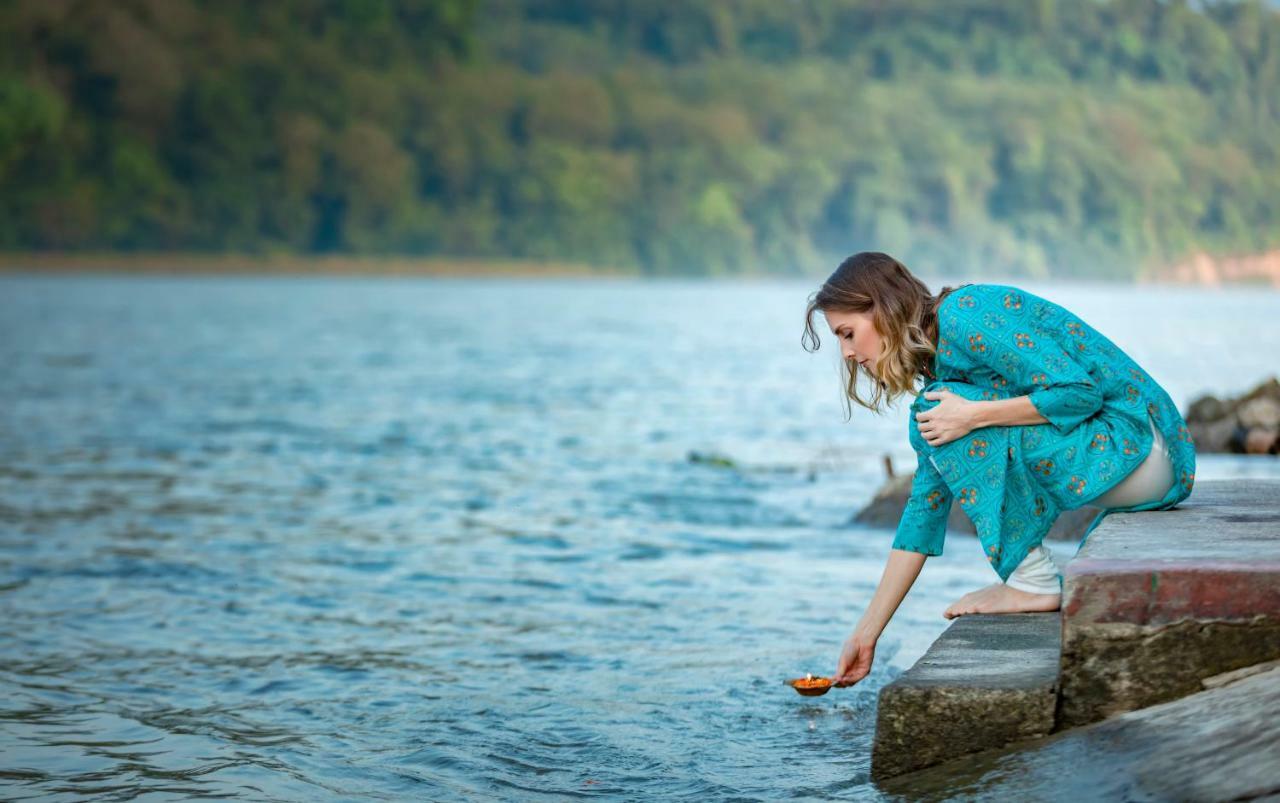 Ganga Kinare- A Riverside Boutique Resort, Rishikesh Bagian luar foto